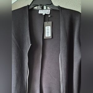 Anne Hewko Black Women's Cardigan Sweater